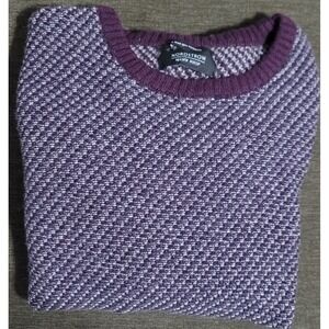 Nordstrom Men's Wool Cashmere CrewNeck Lightweight Pullover Sweater‎ Size XL